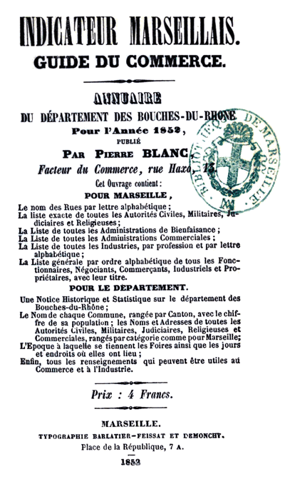 Indicateur marseillais